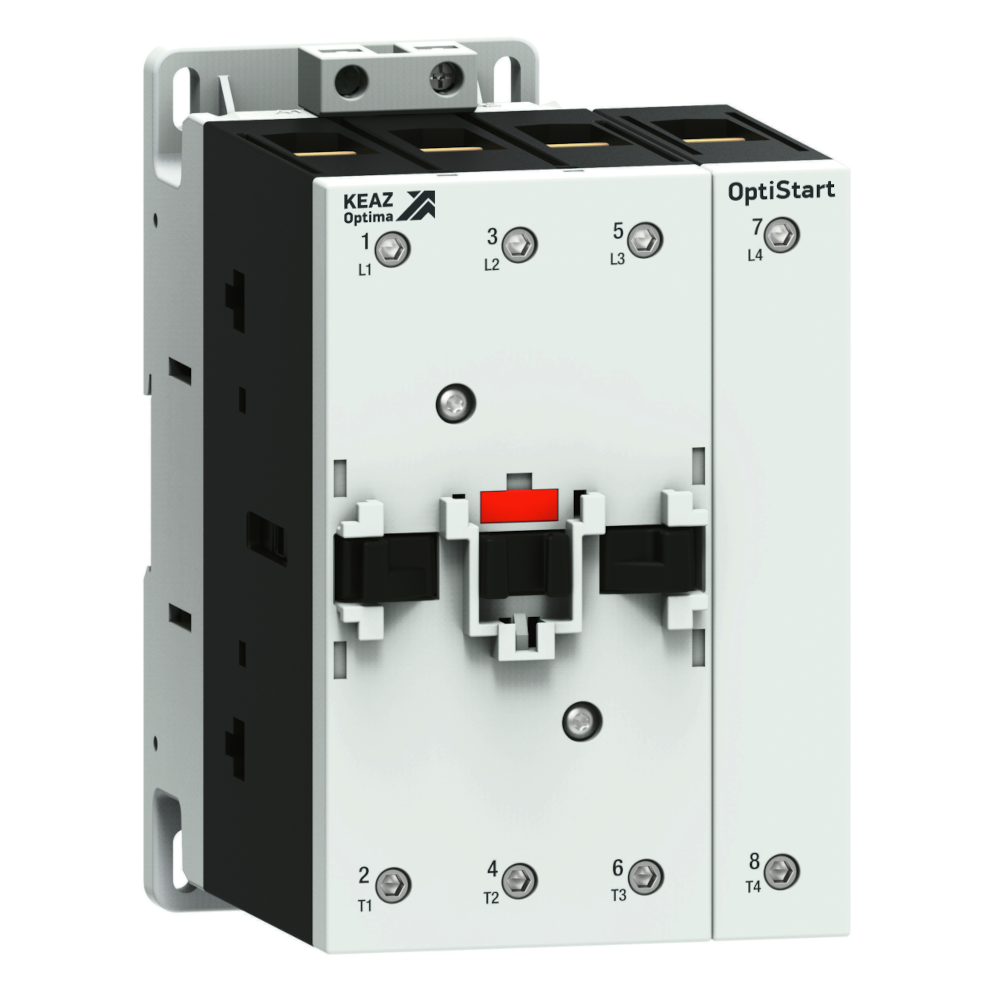 Картинка Контактор OptiStart K-AF-95-40-00-E230 с катушкой AC/DC с электронным управлением КЭАЗ от сайта Keaz-ural