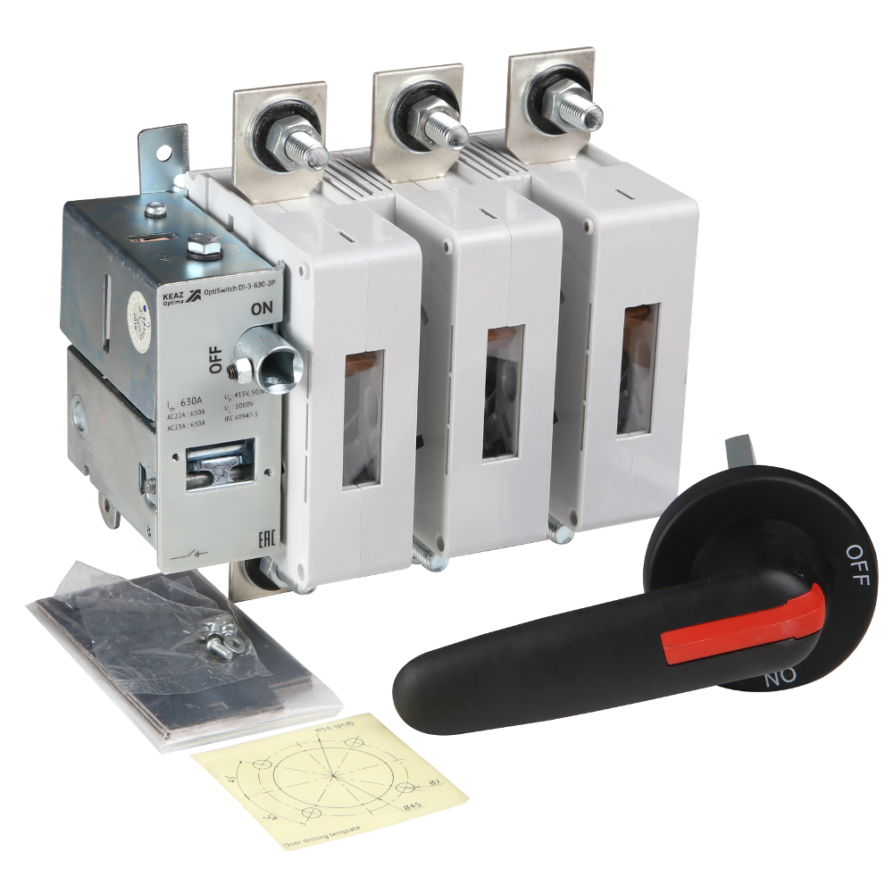 Картинка Выключатель нагрузки OptiSwitch DI-3-630-3P КЭАЗ от сайта Keaz-ural