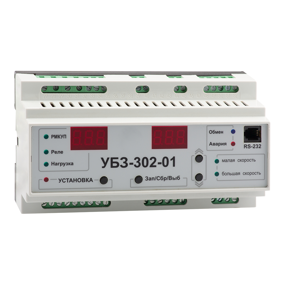 Картинка Реле защиты двигателя OptiDin УБЗ-302-1-УХЛ3.1 КЭАЗ от сайта Keaz-ural
