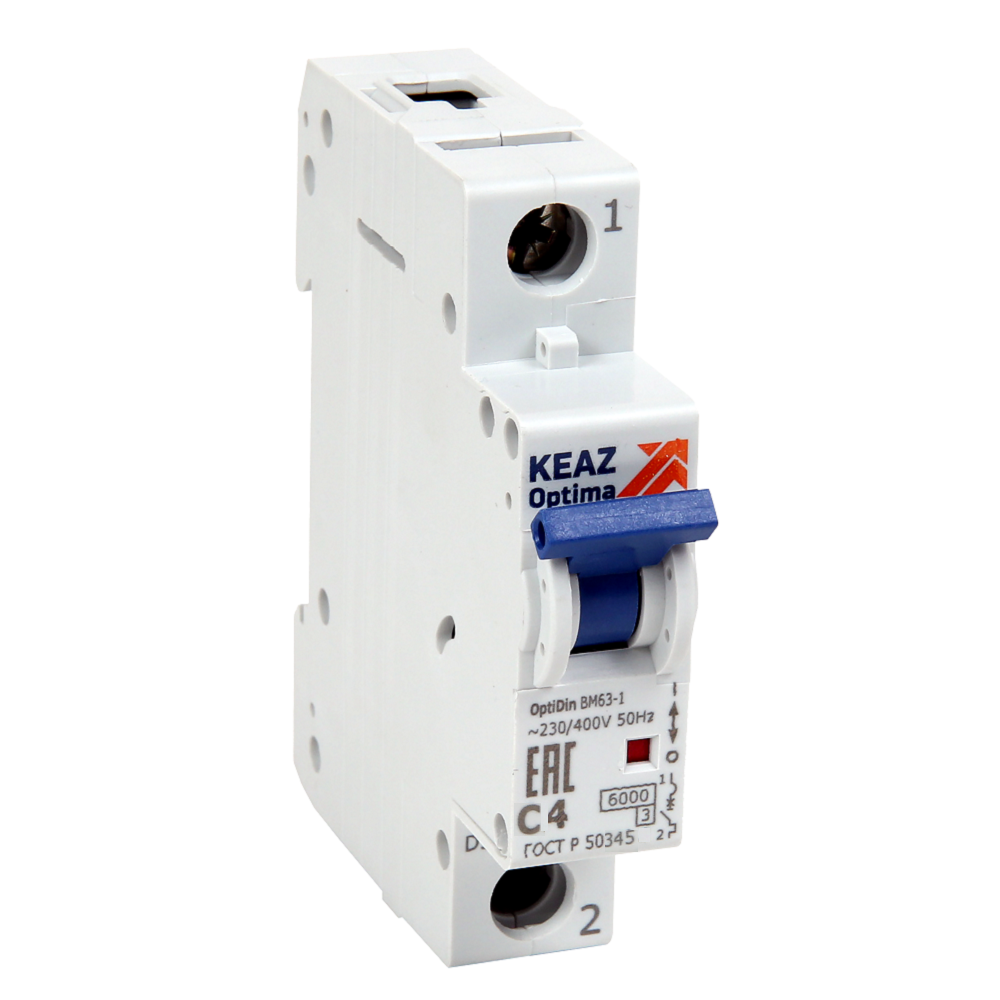 OptiDin BM63 10кА Модульные выключатели на переменный ток до 63А