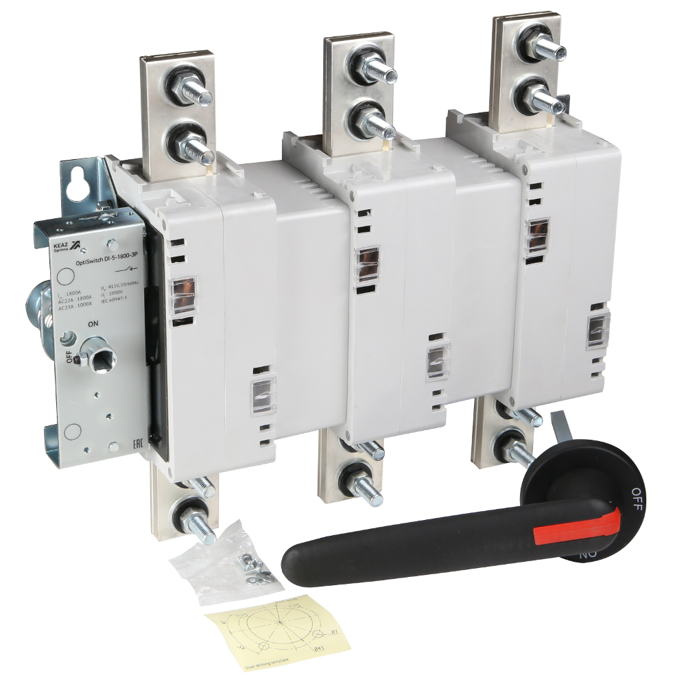 Картинка Выключатель нагрузки OptiSwitch DI-5-1800-3P КЭАЗ от сайта Keaz-ural