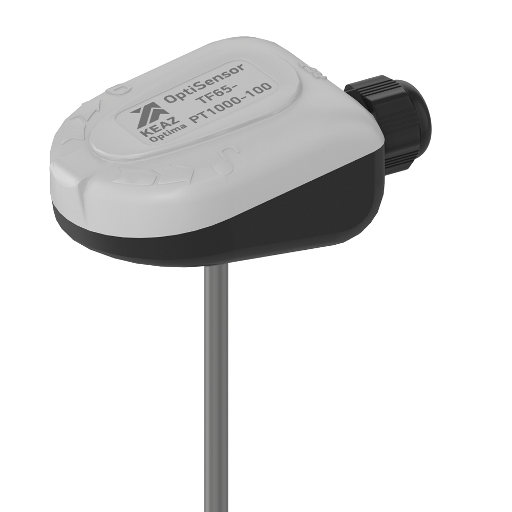 Картинка Датчик температуры канальный OptiSensor TF65-PT1000-100 КЭАЗ от сайта Keaz-ural