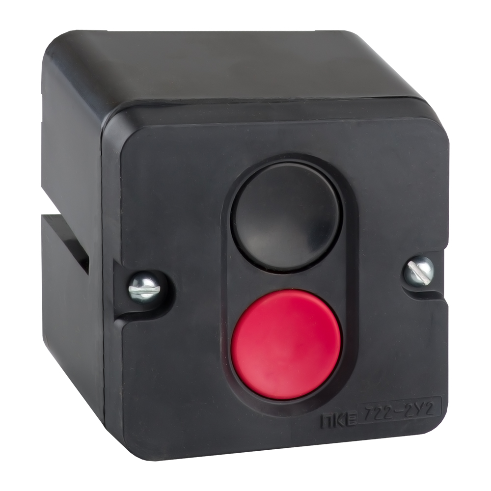 Картинка Пост кнопочный ПКЕ 722-2-У2-IP54-КЭАЗ КЭАЗ от сайта Keaz-ural