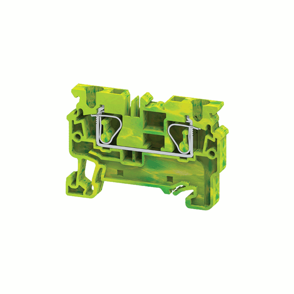 Картинка Клемма заземляющая пружинная OptiClip CXG-4-PE-(0,2-4) КЭАЗ от сайта Keaz-ural